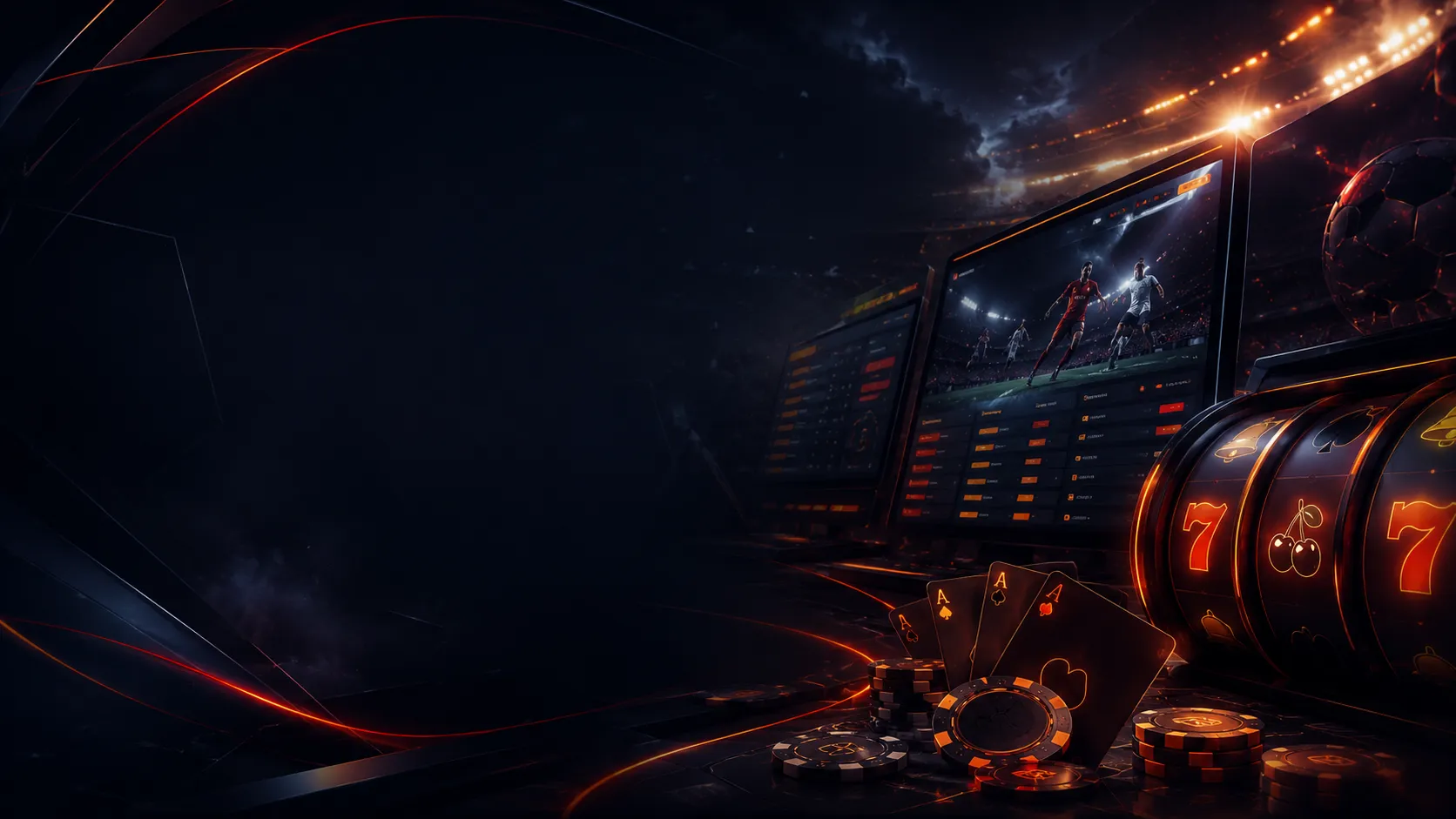 x3bet Casino Spielwelt mit Slots und Sportwetten bei Nacht